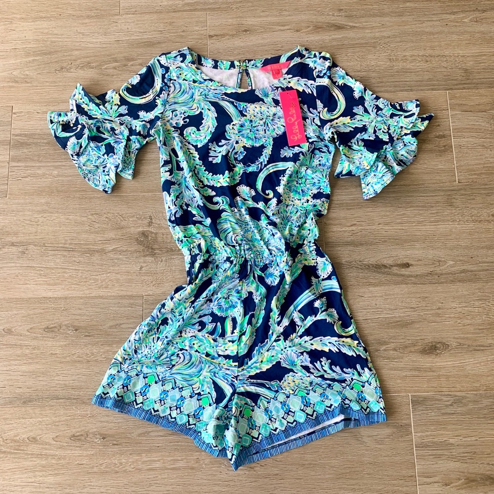 NWT Lilly Pulitzer Lula Romper XS
